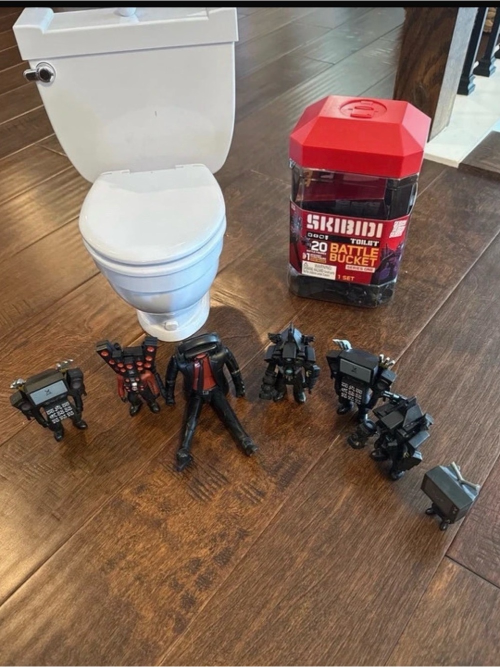 Skibidi toilet toy bundle